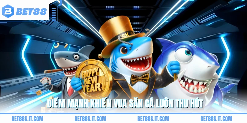 Điểm mạnh khiến vua săn cá luôn thu hút